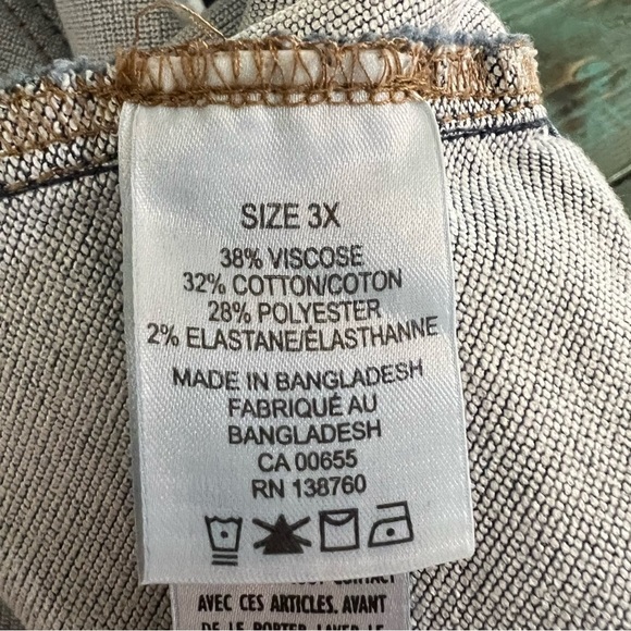 Pennington’s Medium Wash Knit-Like Denim Jogger, 1948 Fit - d/C JEANS Size 3x - Picture 14 of 15